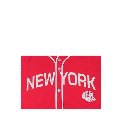 Baseball Jersey New York Jersey Men's T-Shirt - Scarlet