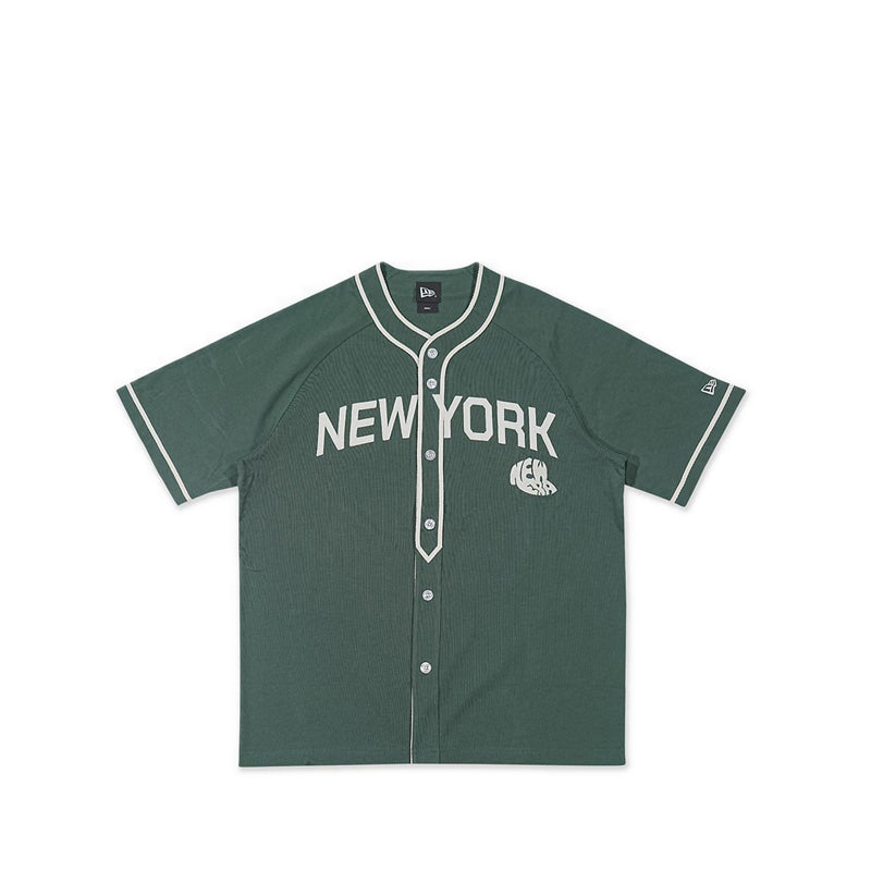 Baseball Jersey New York Jersey Men's T-Shirt - Cilantro Green