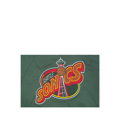 Baseball Jersey NBA Hardwood Classic Seattle Supersonics Men's T-Shirt - Cilantro Green
