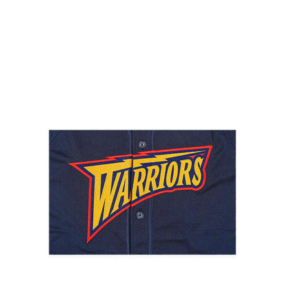 Baseball Jersey NBA Hardwod Classic Golden State Warriors Men's T-Shirt - Navy
