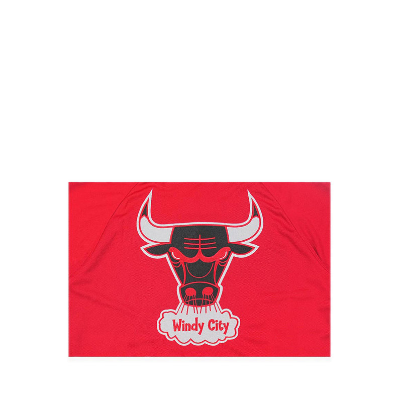 Baseball Jersey NBA Hardwod Classic Chicago Bulls Men's T-Shirt - Scarlet