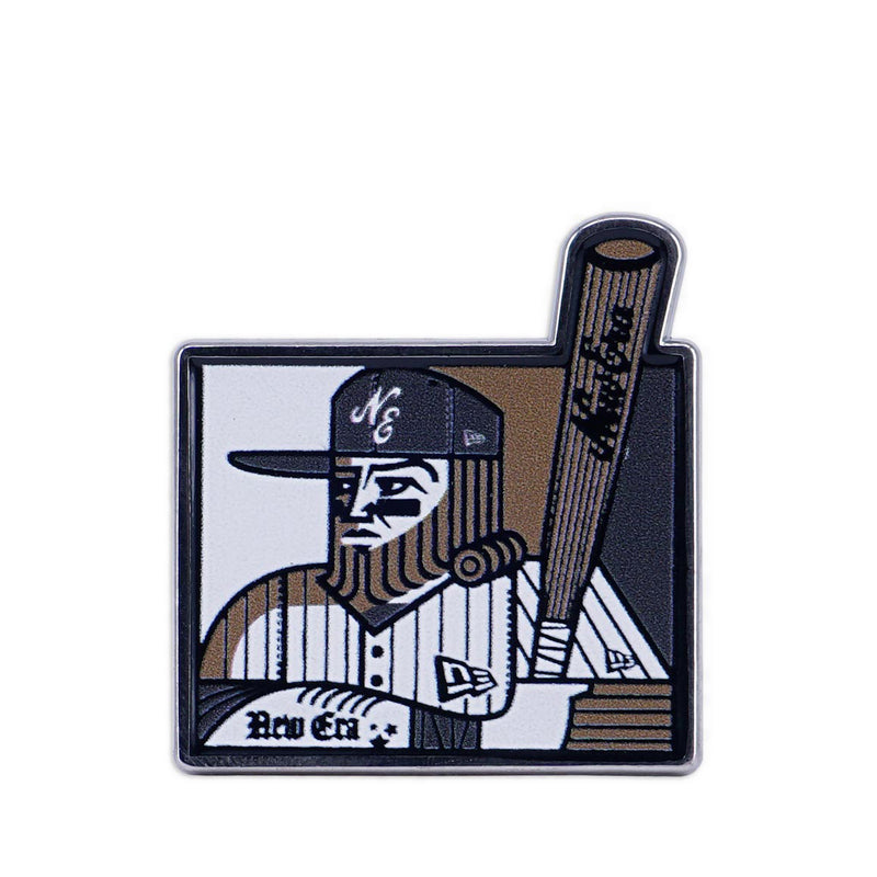 Pin New Era Seasonal Pin Player Unisex Acc - Silver