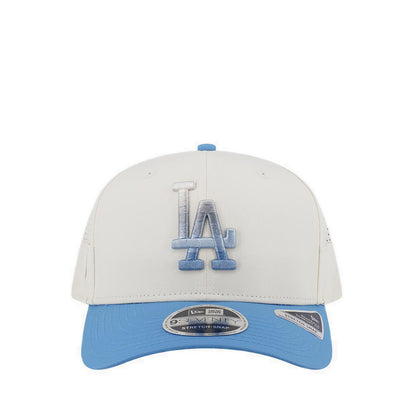 9SEVENTY Gradient Los Angeles Dodgers Men's Caps - Chrome White