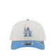 9SEVENTY Gradient Los Angeles Dodgers Men's Caps - Chrome White