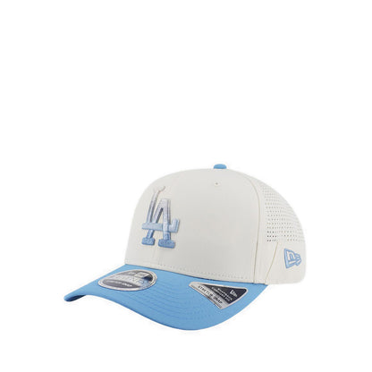 9SEVENTY Gradient Los Angeles Dodgers Men's Caps - Chrome White