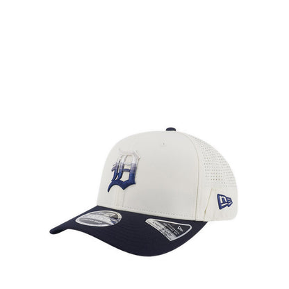 9SEVENTY Gradient Detroit Tigers Men's Caps - Chrome White