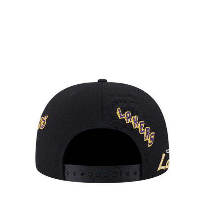 9FIFTY Nba Allover Los Angeles Lakers Men's Caps - Black