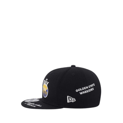 9FIFTY Nba Allover Golden State Warriors Men's Caps - Black