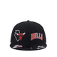 9FIFTY Nba Allover Chicago Bulls Men's Caps - Black