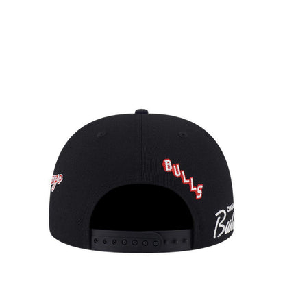 9FIFTY Nba Allover Chicago Bulls Men's Caps - Black