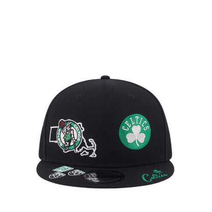 9FIFTY Nba Allover Boston Celtics Men's Caps - Black