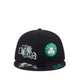 9FIFTY Nba Allover Boston Celtics Men's Caps - Black