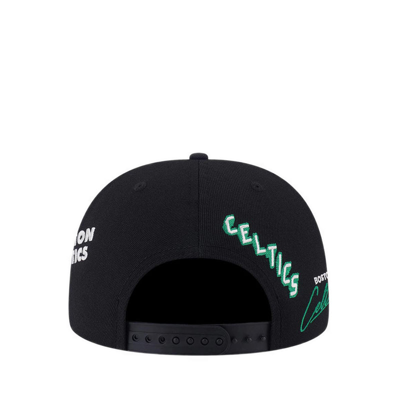 9FIFTY Nba Allover Boston Celtics Men's Caps - Black