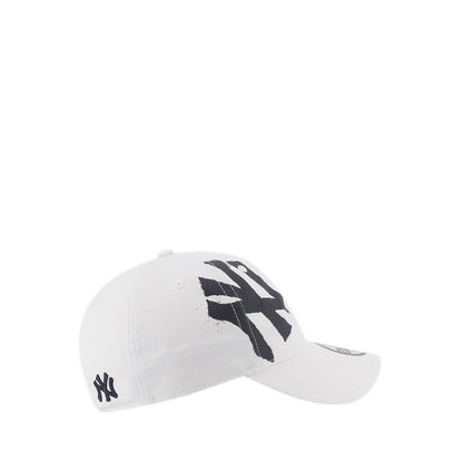 9FORTYUnst Spray Paint New York Yankees Men's Caps - White