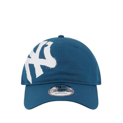 9FORTYUnst Spray Paint New York Yankees Men's Caps - Cadet Blue