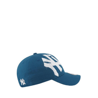 9FORTYUnst Spray Paint New York Yankees Men's Caps - Cadet Blue
