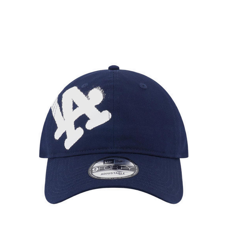 9FORTYUnst Spray Paint Los Angeles Dodgers Men's Caps - Oceanside Blue