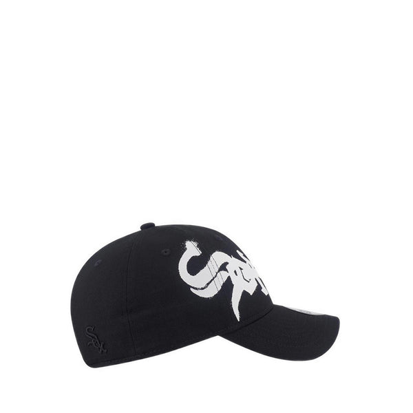 9FORTYUnst Spray Paint Chicago White Sox Men's Caps - Black