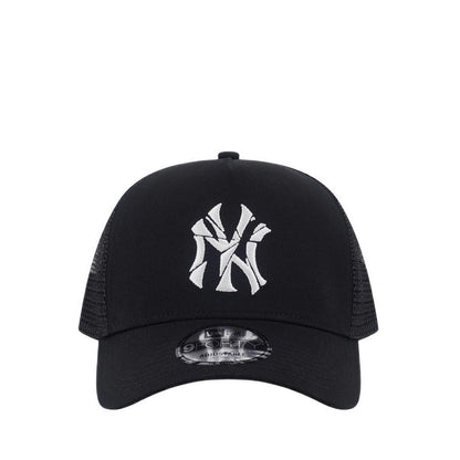 9FORTY A-Frame Tr Shattered Logo New York Yankees Men's Caps - Black