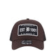 9FORTY A-Frame Trucker License Plate DeTruckeroit Tigers Men's Caps - Walnut