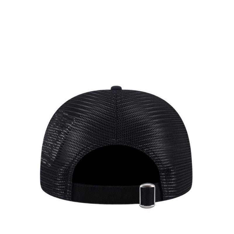 9FORTY A-Frame Trucker License Plate Men's Caps - Black