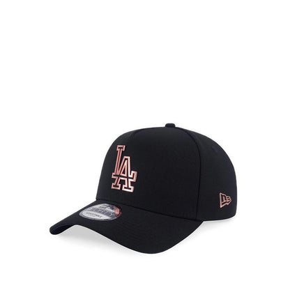 9Fortyaf Metal Badge Los Angeles Dodgers Men's Caps - Black