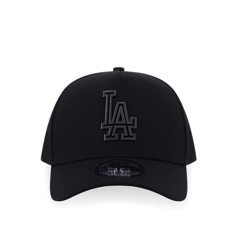 9Fortyaf Metal Badge Los Angeles Dodgers Men's Caps - Black