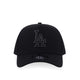 9Fortyaf Metal Badge Los Angeles Dodgers Men's Caps - Black
