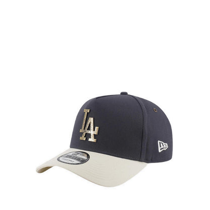 9FORTY A-Frame Hammered Metal Bagde Los Angeles Dodgers Men's Caps - Graphite