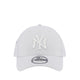 9FORTY Yankees World Series New York Yankees Men's Caps - Silver Snow