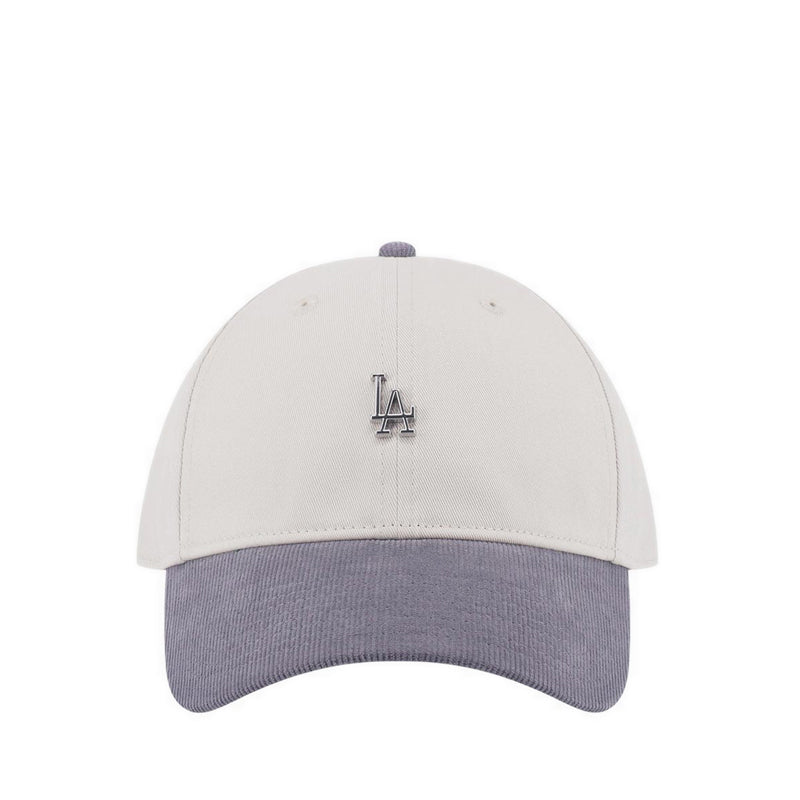 9FORTY Metal Badge Corduroy Los Angeles Dodgers Men's Caps - Ivory