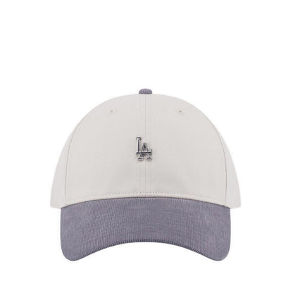 9FORTY Metal Badge Corduroy Los Angeles Dodgers Men's Caps - Ivory