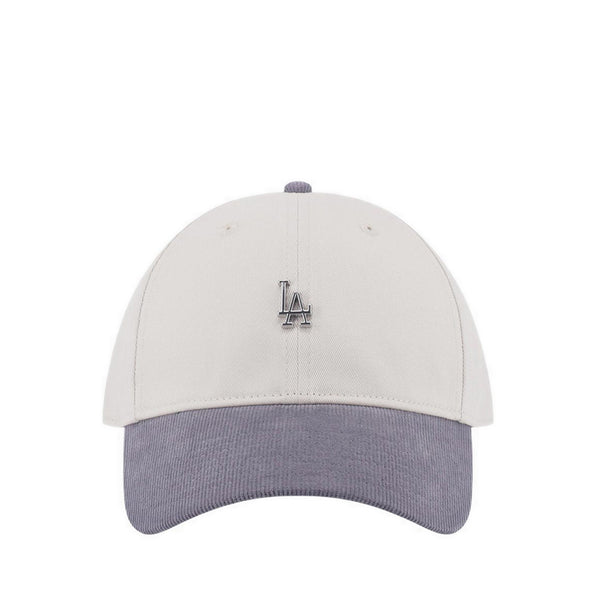 9FORTY Metal Badge Corduroy Los Angeles Dodgers Men's Caps - Ivory