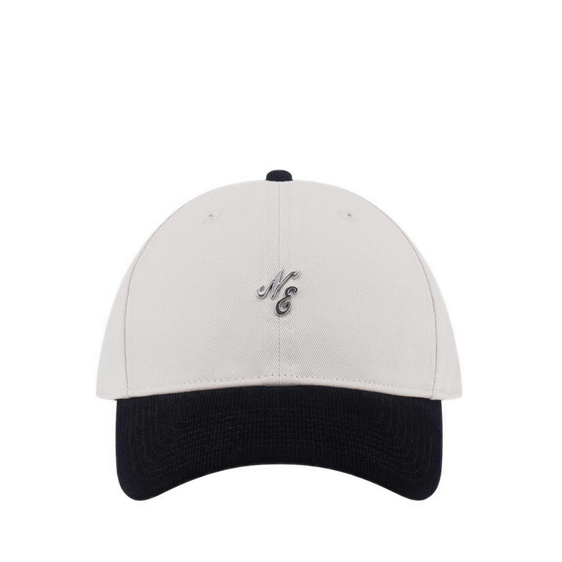 9FORTY Metal Badge Corduroy Men's Caps - Ivory