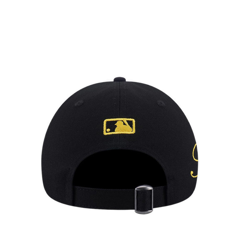 9FORTY Cross Panels Script San Diego Padres Men's Caps - Black