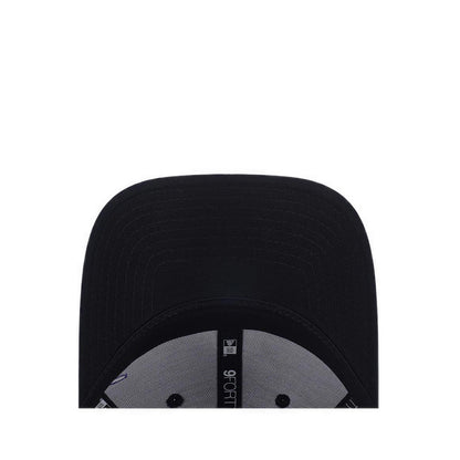 9FORTY Cross Panels Script Los Angeles Lakers Men's Caps - Black
