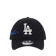 9FORTY Cross Panels Script Los Angeles Dodgers Men's Caps - Black