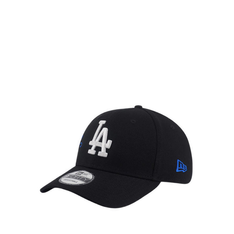 9FORTY Cross Panels Script Los Angeles Dodgers Men's Caps - Black