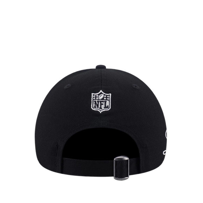 9FORTY Cross Panels Script Las Vegas Raiders Men's Caps - Black