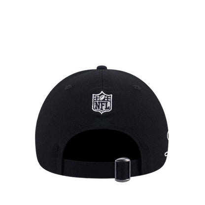9FORTY Cross Panels Script Las Vegas Raiders Men's Caps - Black