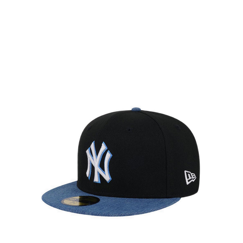 59FIFTY Pack Denim Mix New York Yankees Men's Caps - Black