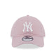 9Fortyunst Damage Wash New York Yankees Men's Caps - Pink Rouge