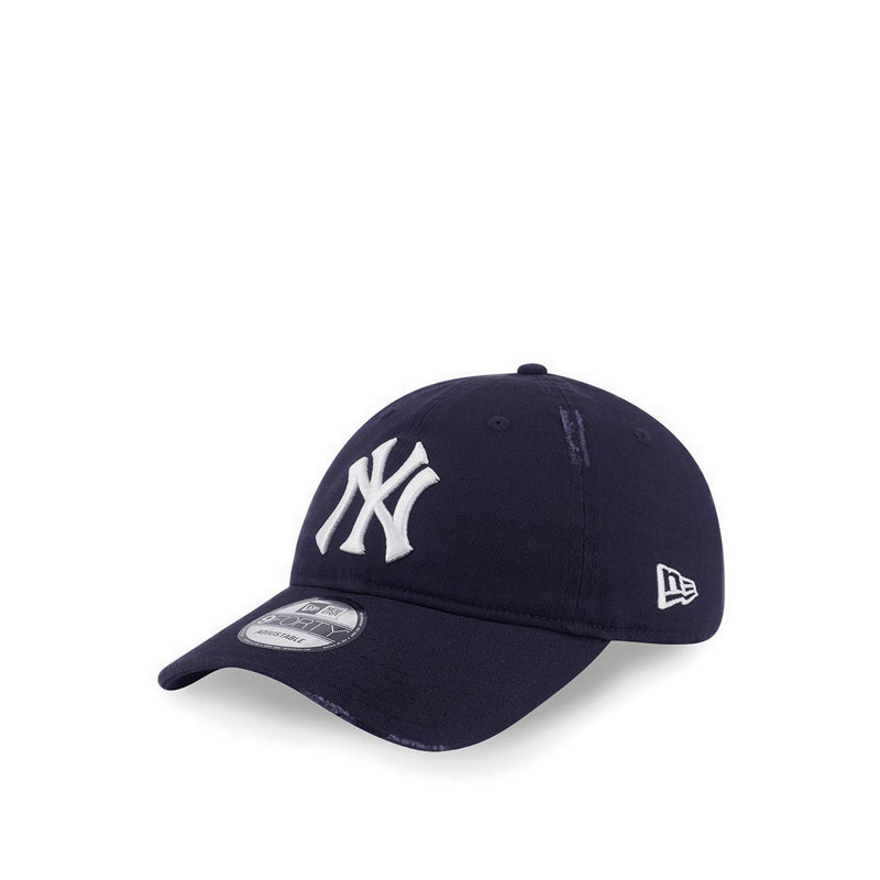9Fortyunst Damage Wash New York Yankees Men's Caps - Navy