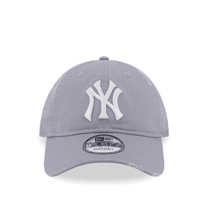 9Fortyunst Damage Wash New York Yankees Men's Caps - Gray