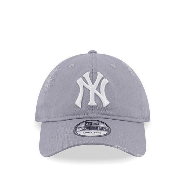 9Fortyunst Damage Wash New York Yankees Men's Caps - Gray