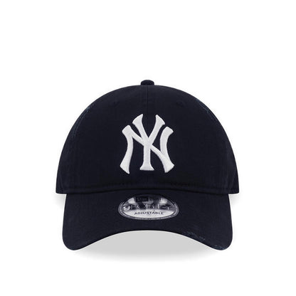 9Fortyunst Damage Wash New York Yankees Men's Caps - Black