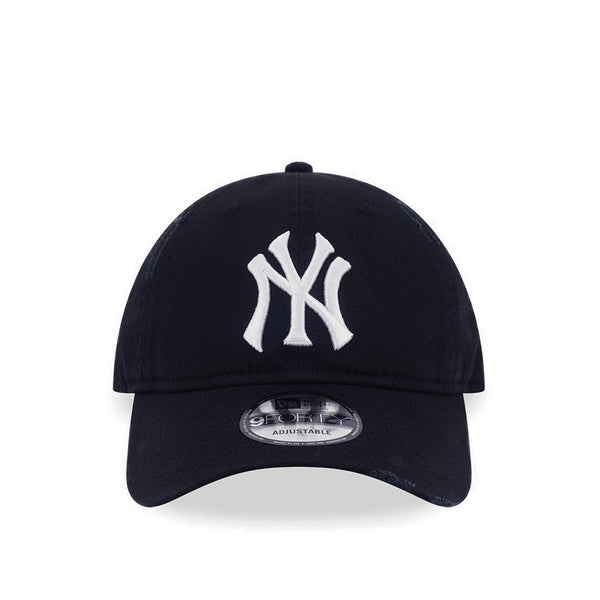 9Fortyunst Damage Wash New York Yankees Men's Caps - Black