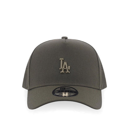 9Fortyaf Medium Metal Badge Los Angeles Dodgers Men's Caps - New Olive