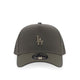 9Fortyaf Medium Metal Badge Los Angeles Dodgers Men's Caps - New Olive