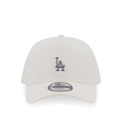 9Fortyaf Medium Metal Badge Los Angeles Dodgers Men's Caps - Chrome White